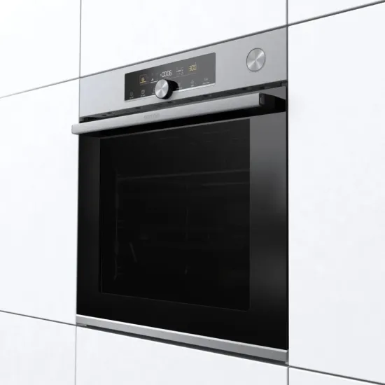 Gorenje BSA6747A04X beépíthető sütő 77L, 59.5x56.4x59.5 cm, inox