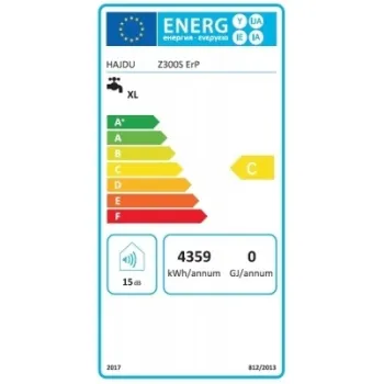 Hajdu Z300SErP álló elektromos forróvíztároló, villanybojler 