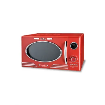 Kalorik MW2500DGR retro mikrohullámú sütő piros 25L