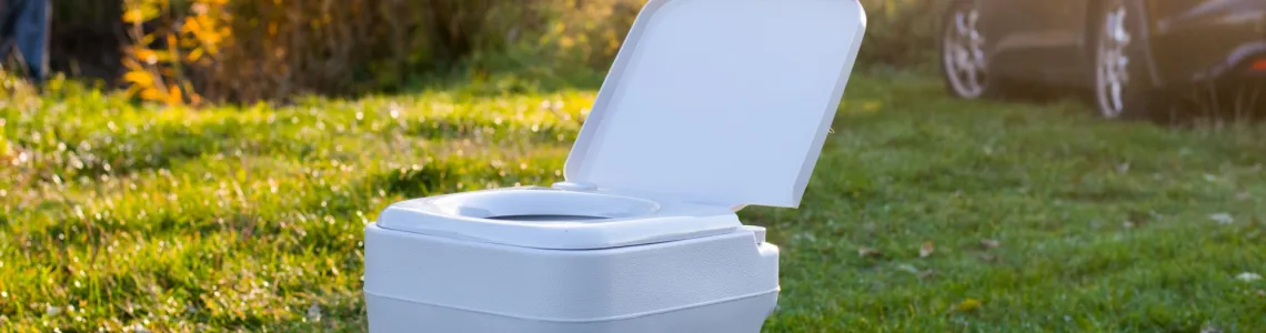 hordozható kemping WC