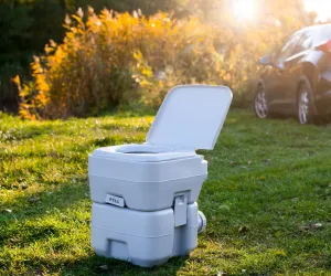 hordozható kemping WC