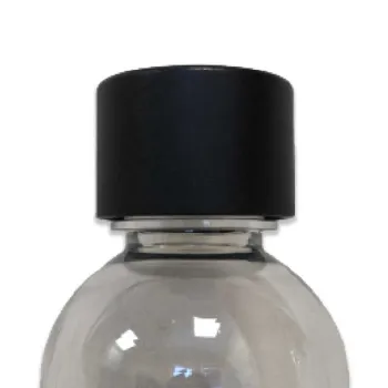 SodaCo bajonettzáras szénsavasító flakon kupak, tömítéssel, King szódagépekhez, fekete