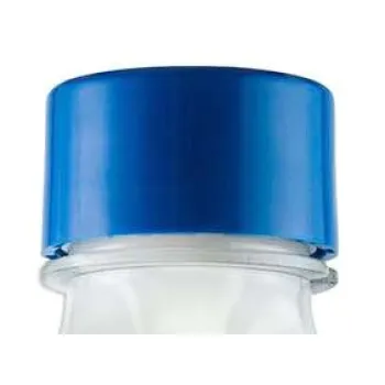 Sodaco szénsavasító flakon kupak, tömítéssel, SodaCo Basic és Royal szódagépek szénsavasító flakonjaihoz, kék