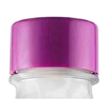 Sodaco szénsavasító flakon kupak, tömítéssel, SodaCo Basic és Royal szódagépek szénsavasító flakonjaihoz, lila