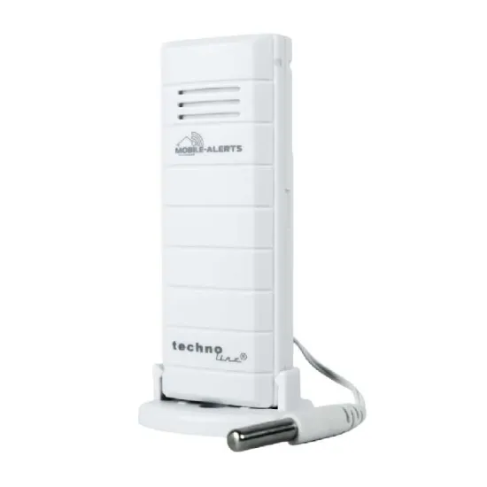 Technoline MA10101 hőmérséklet érzékelő, Mobile Alerts okos otthon rendszerhez, kábeles vízálló érzékelő szondával