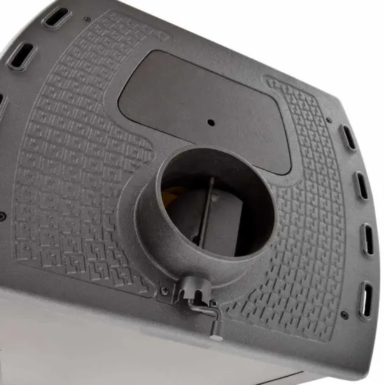 Hecht Ardenis szilárd tüzelésű kályha acél 48x46x93 cm 8kW