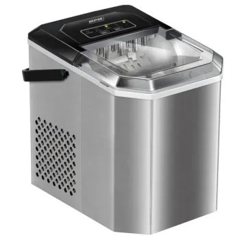 MPM-MKD-04 jégkocka-készítő gép 150W-os, ezüst/szürke, 12 kg/nap kapacitás