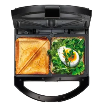 MPM-MOP-50 szendvicssütő 4szeletes,fekete