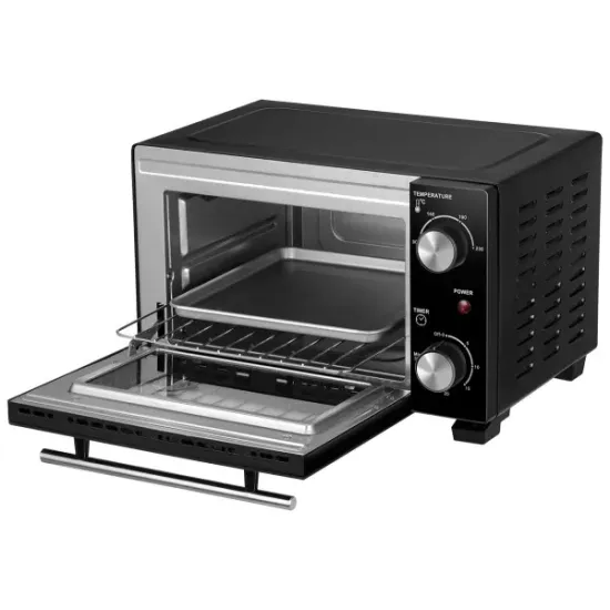 MPM MPM-MPE-13 elektromos mini sütő, 10L, 800W Hőmérséklet-beállítás 90-230°C, 37,3 x 31 x 23,7 cm