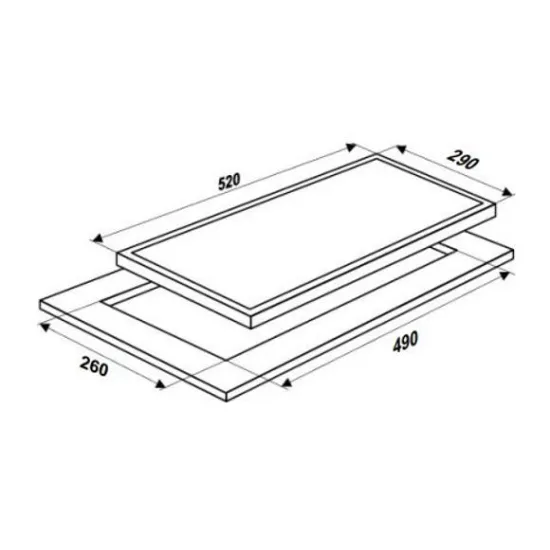 MPM MPM-30-VCB-22 dominó beépíthető indukciós főzőlap