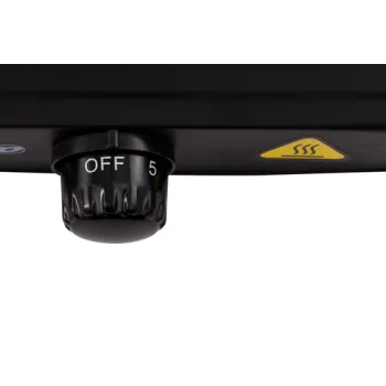 Mesko MS6509 villanyrezsó, fekete 2 főzőzónás elektromos főzőlap