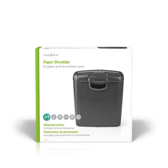 Nedis PASH110BKA4 iratmegsemmisítő