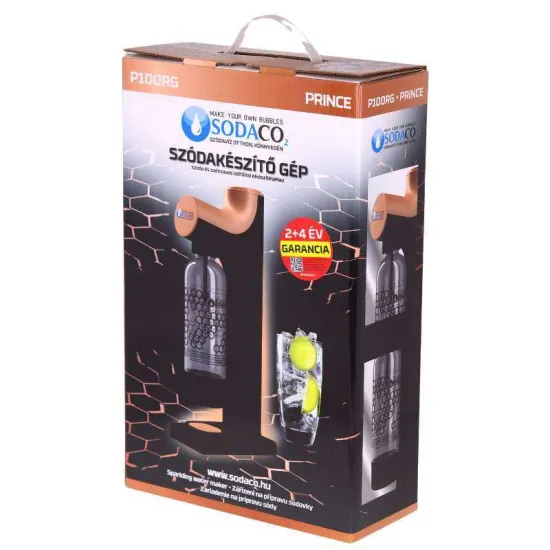 SodaCo P100RG Prince rosegold otthoni szódagép