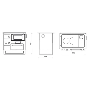 Warnex REGULAR 46 Eco sparhelt jobbos felső/oldalsó