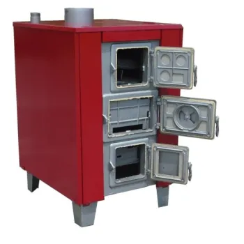 Totya DT42A nagy ajtós kazán 52kw