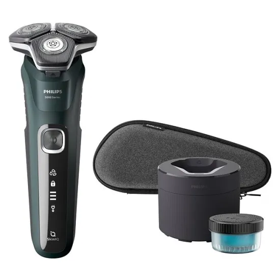 Philips S5884/50 borotva SkinIQ, Nedves és száraz használat Quick Clean Pod 1 patronnal