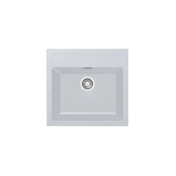 Franke SID 610 Sirius 2 mosogatótálca,56x53cm,sarkvidéki fehér,114.0368.449