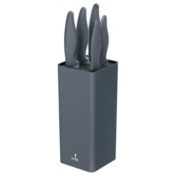 MPM SNS-7 Késkészlet 6 db-os, acél, műanyag tartóval SNS7