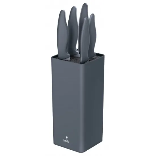 MPM SNS-7 Késkészlet 6 db-os, acél, műanyag tartóval SNS7