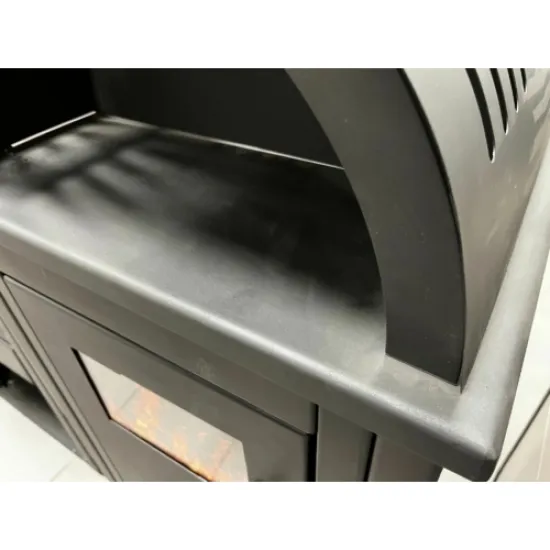 Warnex Termo Elegant LUX bézs 8Kw íves kandalló