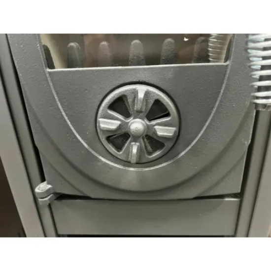 Warnex Thalia Okta ECO kandalló piros lemez oldal borítás, öntöttvas tető és ajtó 