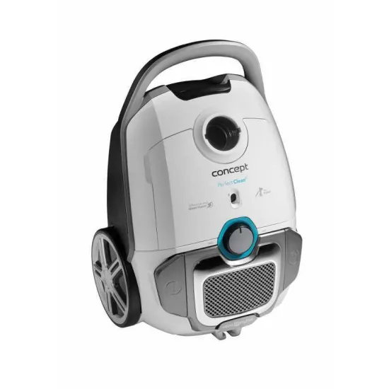 Concept VP8291 porszívó, 700W, fehér, nagy turbo kefe, kis turbo kefe, állatszőr kefe