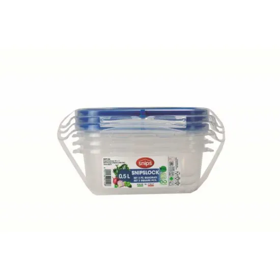 Snips 090002 Ételtároló, 3db-os 0,5l