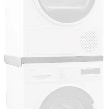 ECG TMK3B mosógép és szárítógép FEKETE összeépítő keret kihúzható fiókkal ETF 80 BlackLine, ETF 90 BlackLine típusokhoz