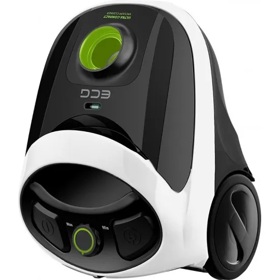 ECG VP S1010 porzsákos porszívó, 800W, fekete szín 
