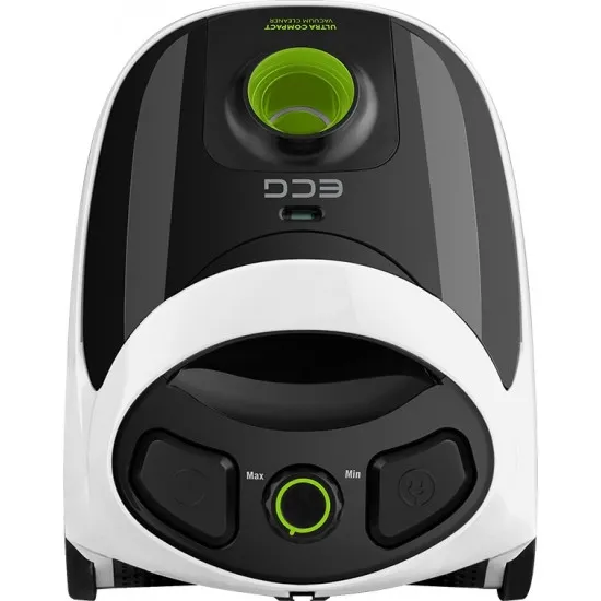 ECG VP S1010 porzsákos porszívó, 800W, fekete szín 