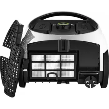 ECG VP S1010 porzsákos porszívó, 800W, fekete szín 