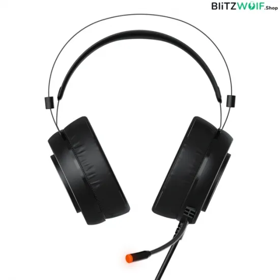 BlitzWolf AirAux AA-GB1, 7.1 gamer fejhallgató RGB leddel - Fekete