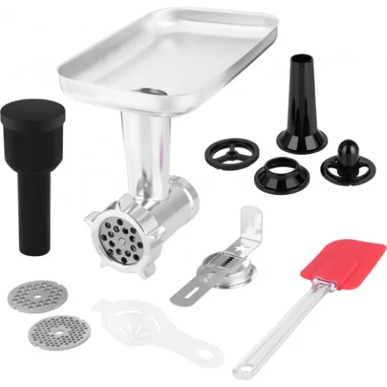 ECG FORZA 7800 Ultimo Argento konyhai robotgép, 1800W, prémium inox színű