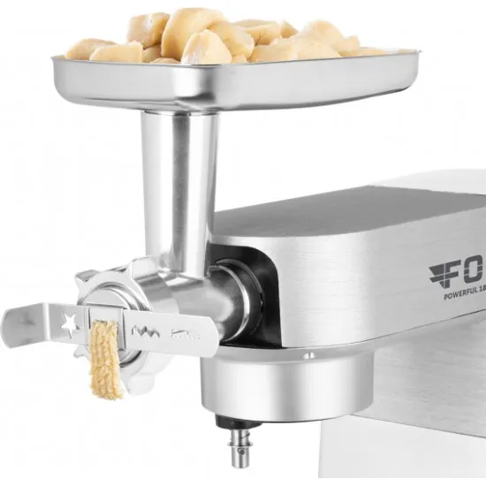 ECG FORZA 7800 Ultimo Argento konyhai robotgép, 1800W, prémium inox színű