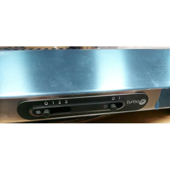 TurboAir TILLY IX/F/60 konyhai elszívó, inox, 60 cm, mosható fém zsírszűrővel