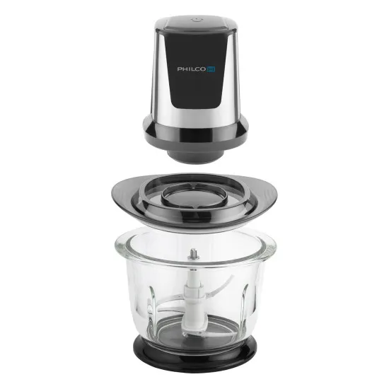 Philco PHHB 6911 aprító 4 rozsdamentes acél vágókéssel, fekete