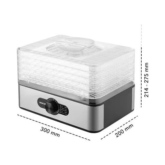 Sencor SFD950SS gyümölcsaszaló