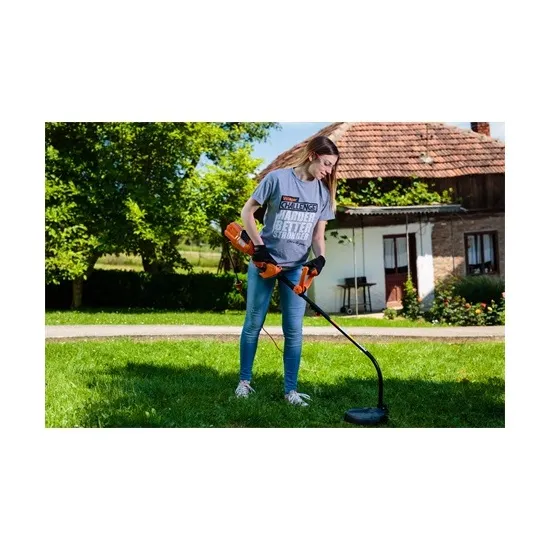 Villager ET 1000 elektromos szegélyvágó, narancs színű