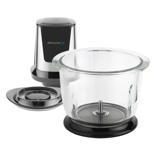 Philco PHHB 6911 aprító 4 rozsdamentes acél vágókéssel, fekete