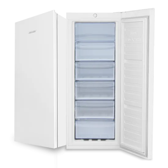 MPM fagyasztószekrény MPM-210-ZS-15 200 liter, 6 fiók, 143X54X55cm