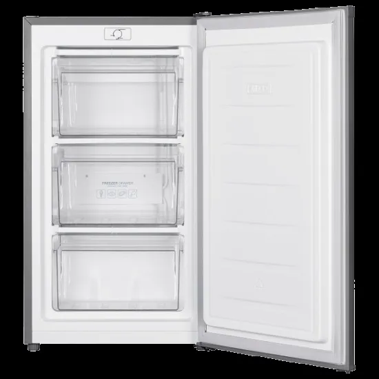 MPM fagyasztószekrény MPM-80-ZS-33/N 60liter, 3fiók, 85x48x45cm, sötét ezüst szín 