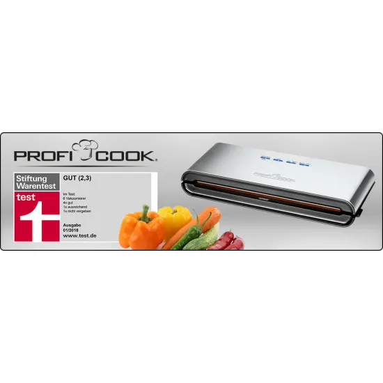 ProfiCook PC-VK 1080 vákuum fóliázó gép fólia hegesztő