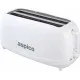 ASPICO KP1000 kenyérpirító, 1200W, 4 szelet kenyérhez, hosszúszeletes