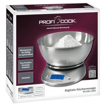 ProfiCook PC-KW 1040 inox tálas konyhamérleg