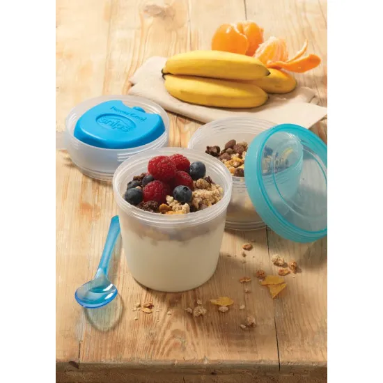 Snips 055064 Joghurt és granola/gyümölcstartó pohár jégakkuval