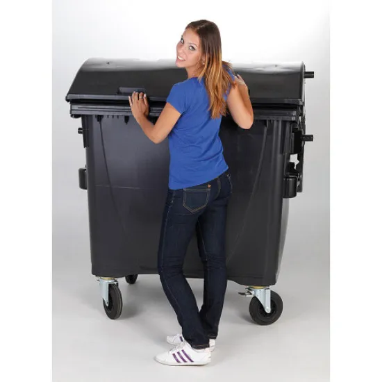 műanyag konténer 1100 literes piros