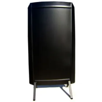 kályhaellenző fekete 13722