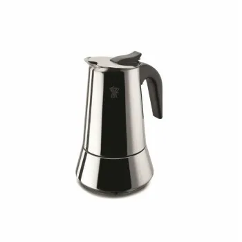 Ghidini 1387V inox Steelexpress indukciós 4 személyes kotyogós kávéfőző minden típusú főzőlapon használható