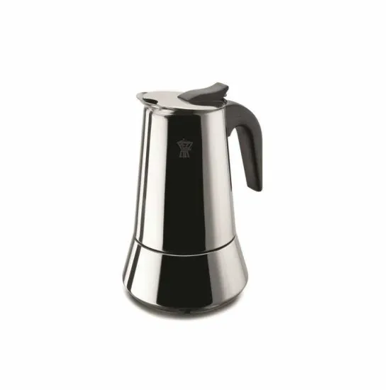 Ghidini 1387V inox Steelexpress indukciós 4 személyes kotyogós kávéfőző minden típusú főzőlapon használható