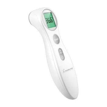Momert 1765 infravörös homloklázmérő, 3 másodperc alatt méri le a testhőmérsékletet